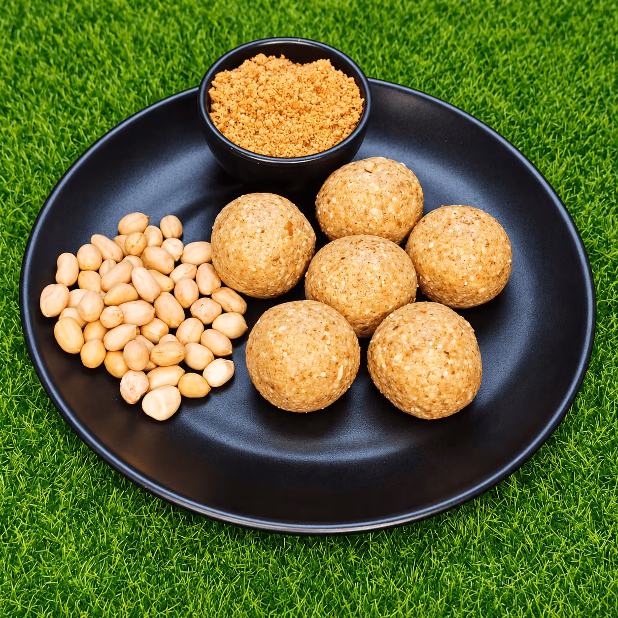 Peanuts Laddoo (Jaggery)