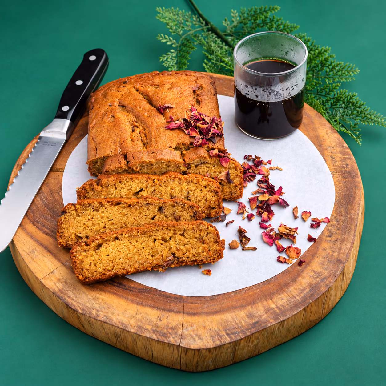 Gulkand Cake