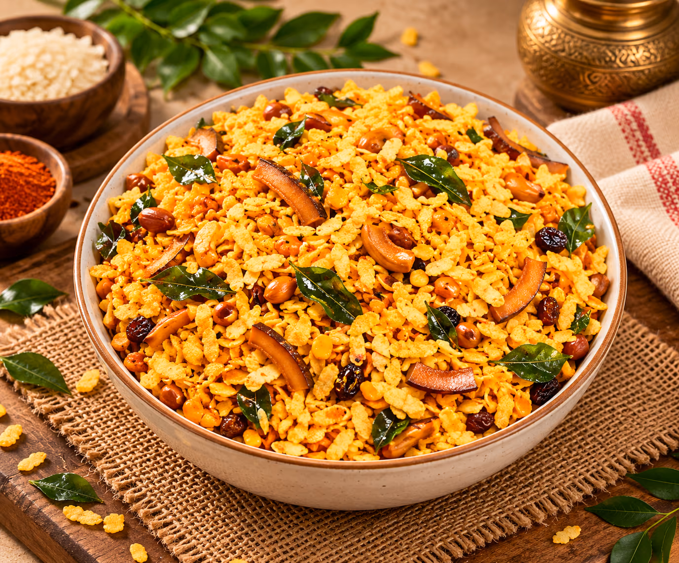 Spiky Poha Chivda