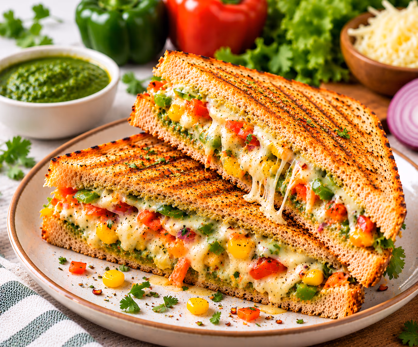Veg Cheese Sandwich