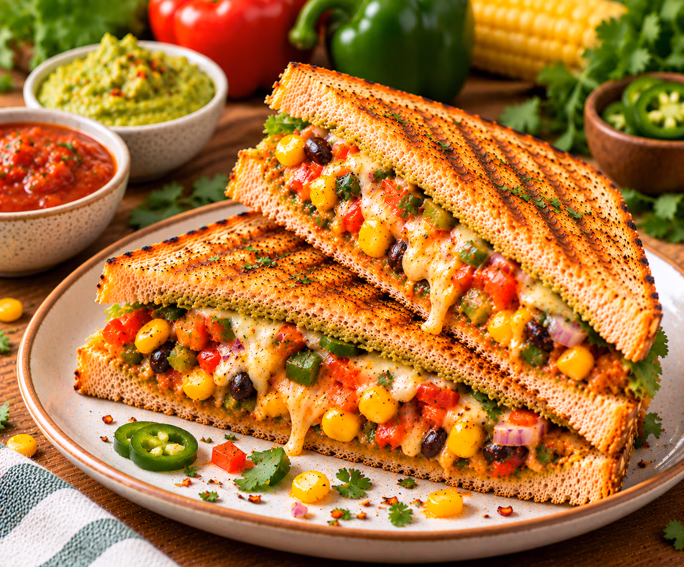 Mexican (Spicy) Sandwich