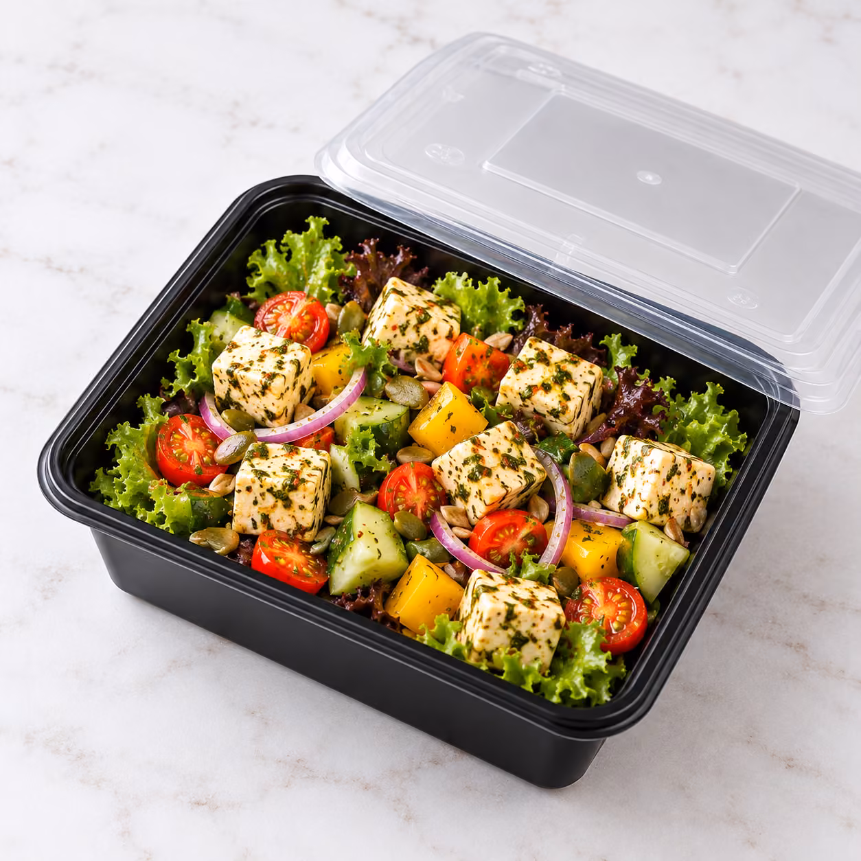 Herb Paneer Salad