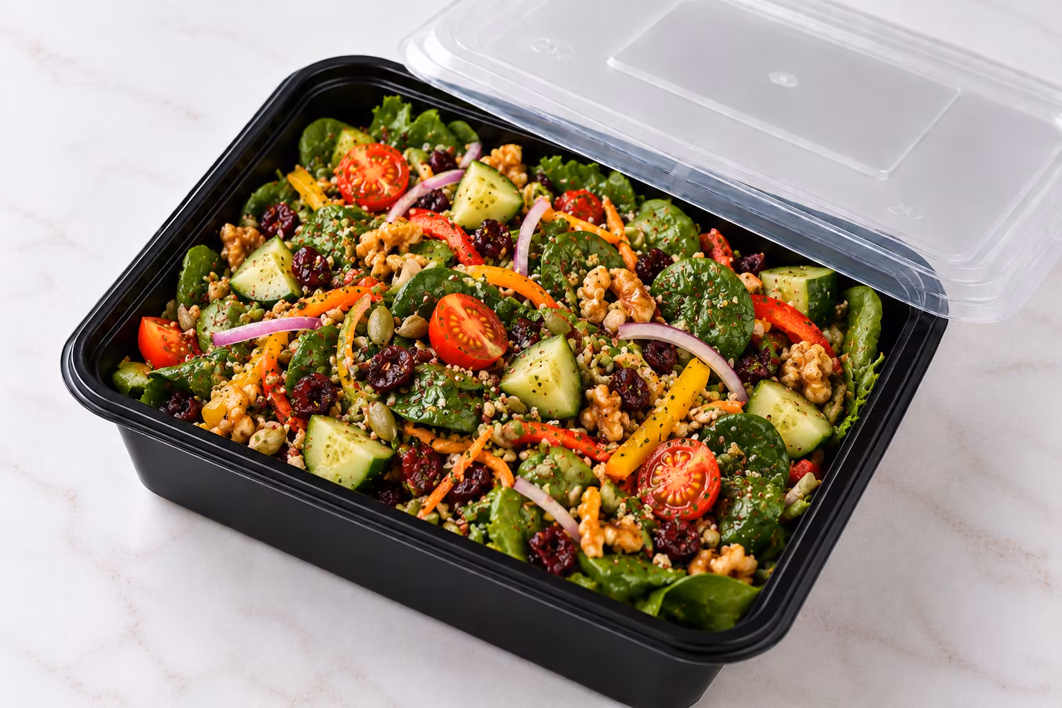 Iron Boost Spinach Salad
