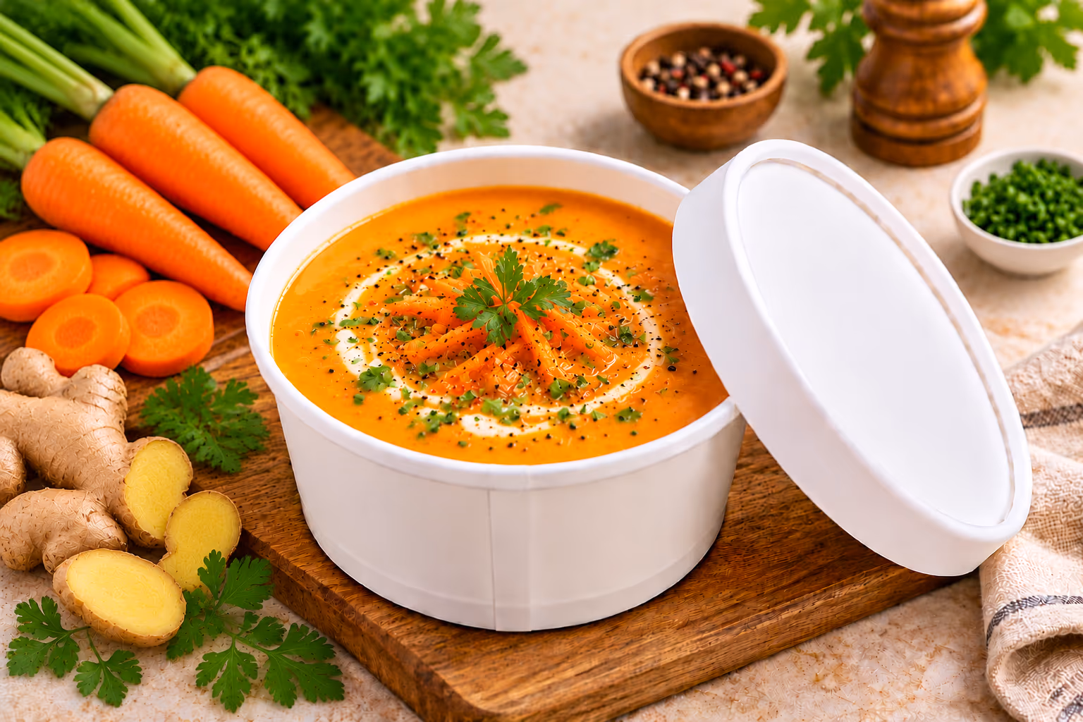 Carrot Ginger Soup