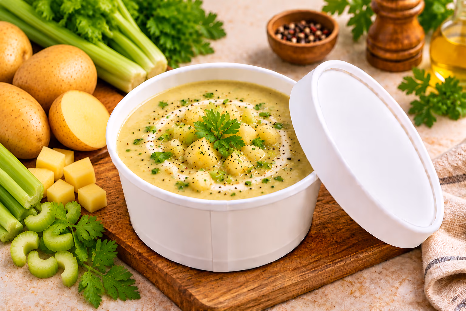 Potato Celery Soup
