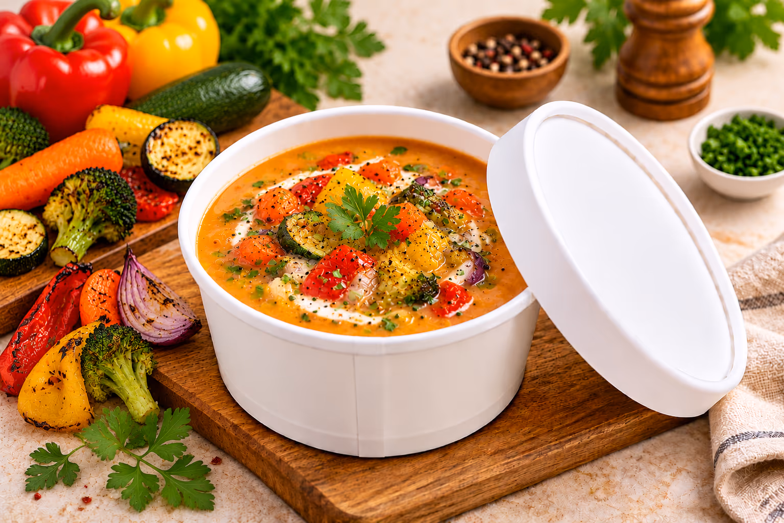 Roasted Pepper Soup