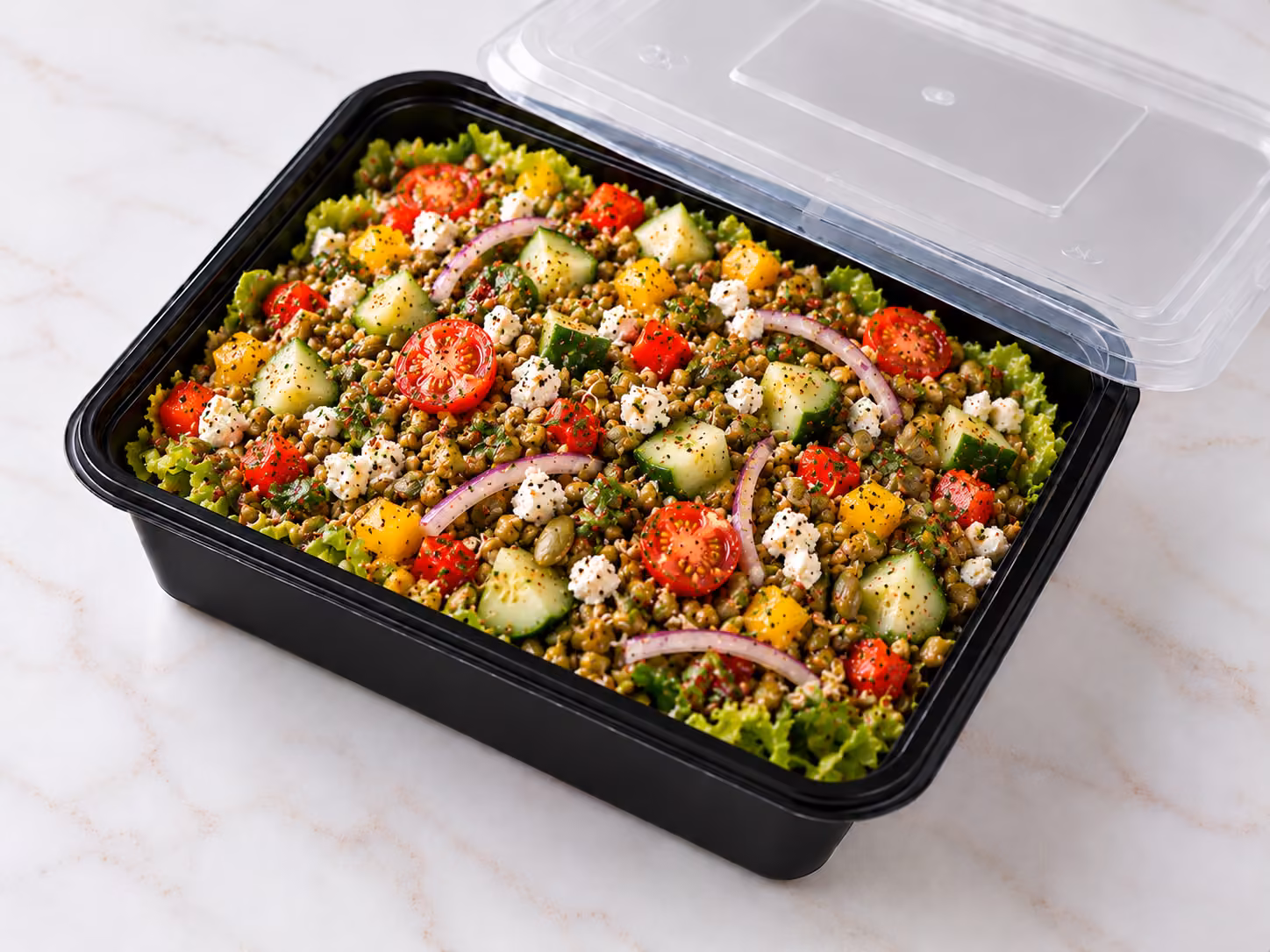 Turkish Mung Beans Salad