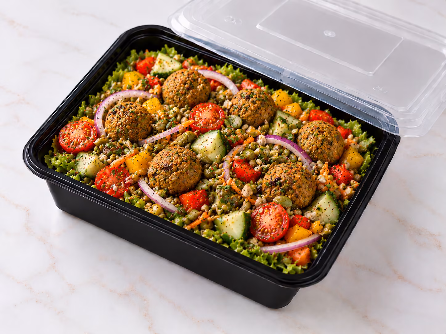 Sprout Falafel Salad